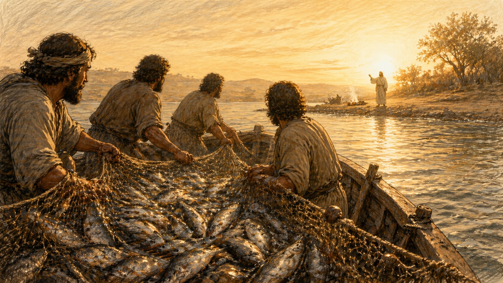 Kids’ News – Jesus and the Miraculous Catch