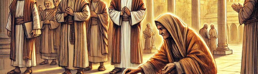 Kids’ News – “The Widow’s Gift”